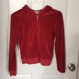 Red Juicy Couture Hoodie